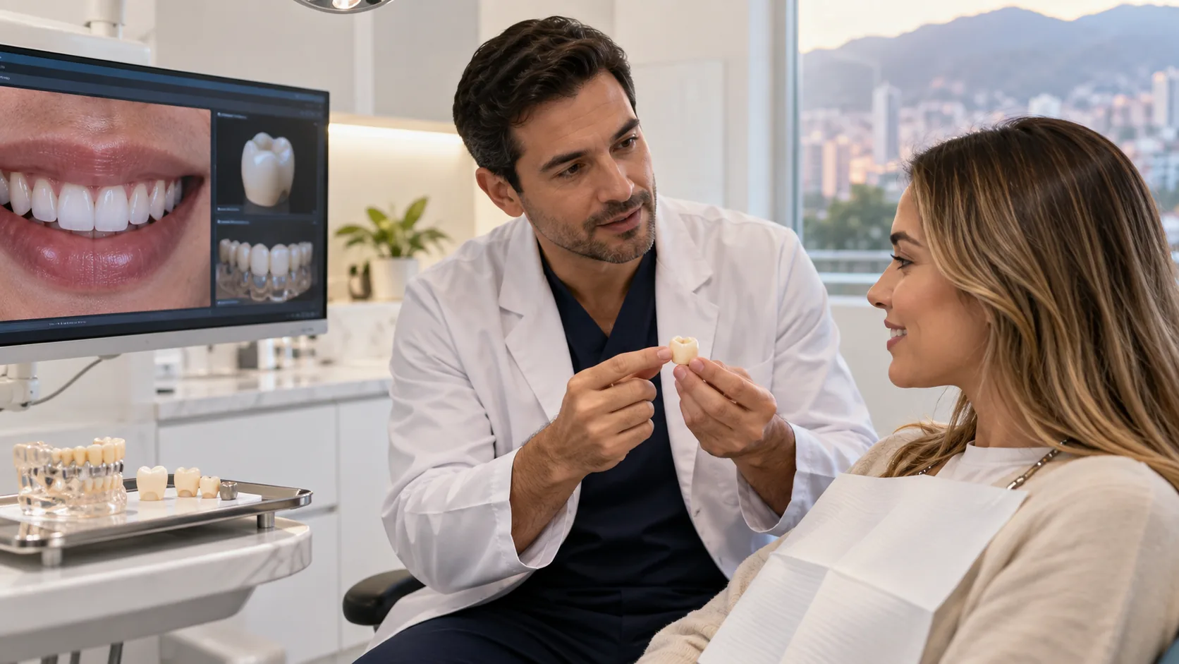 Dental crown consultation
